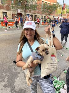 Our dentist at the pride parade