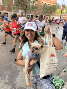 Our dentist at the pride parade